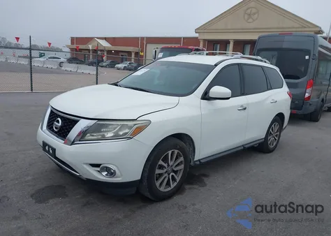 2015 Nissan Pathfinder Platinum/S/Sl/Sv z USA, uszkodzony, nr VIN 5N1AR2MN6FC659666
